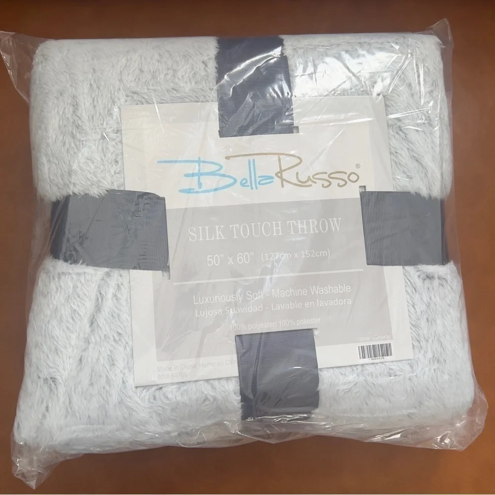 Bella Russo Silk Touch Throw Blanket Size 50